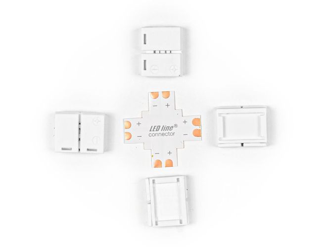 LED line® COB strip CLICK CONNECTOR angular 8 mm 2 PIN Type + 246548 5901583246548
