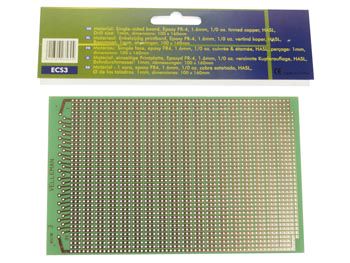 EUROCARD 3-HOLE ISLAND - 100x160mm - FR4 (1pc/bl.) ECS3 5410329235604; 5410329503482