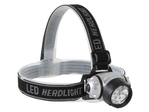 HEADLAMP WITH 7 ULTRABRIGHT WHITE LEDS EHL12 5410329557034; 5410329557157; 5410329557171