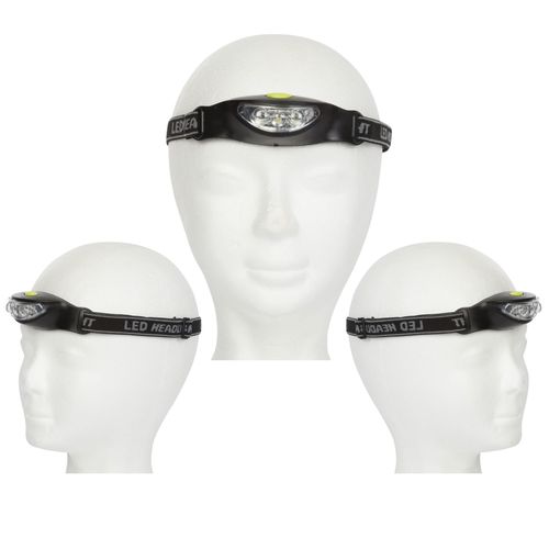 HEADLAMP WITH 3 ULTRABRIGHT WHITE LEDS EHL7N 5410329685645; 5410329694630