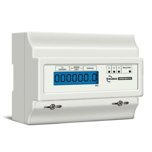 3 PHASE - 7 MODULE DIN RAIL MOUNT kWh METER - FOR PROFESSIONAL USE EMDIN03 5410329480288; 5410329569815