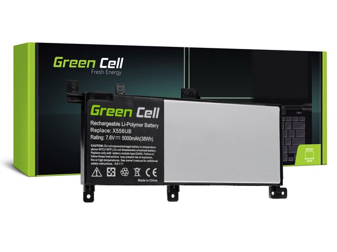 Green Cell Battery C21N1509 for Asus X556U X556UA X556UB X556UF X556UJ X556UQ X556UR X556UV AS111 5902719429897