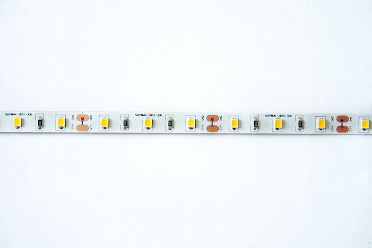 LED juosta 12V 9W/m nehermetiška šaltai balta 100lm/W AFL-60U90M-CW