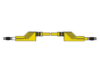 MEASURING LEAD 4mm 50cm / YELLOW (MLN-SIL / 1) HM043050 5410329304591; 4002044185671