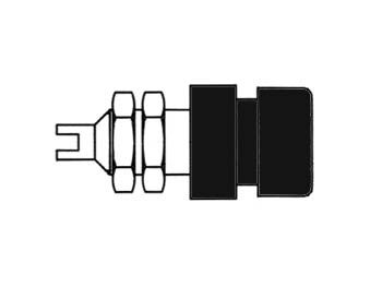 INSULATED 4mm SOCKETS / BLACK (BIL 20) HM2401 5410329302795; 4002044167172