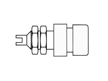 INSULATED 4mm SOCKET / WHITE (BIL 20) HM2471 5410329355692