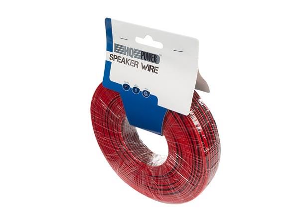 WIRE - RED/BLACK - 2 x 0.50 mm▓ - 100 m HQLW10000 5410329726157