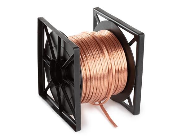 SPEAKER WIRE - TRANSPARENT -  2 x 4.00 mm▓ - 100 m HQLW14003 5410329720148