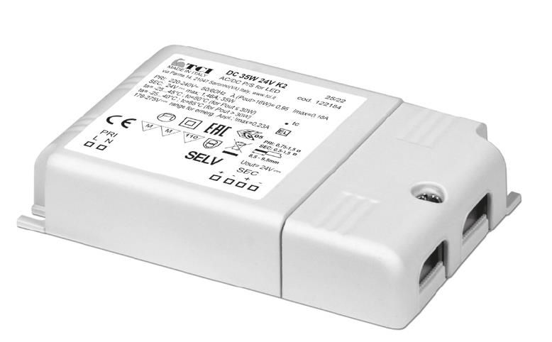 DC 35W 24V K2 - LED Driver, TCI 122184