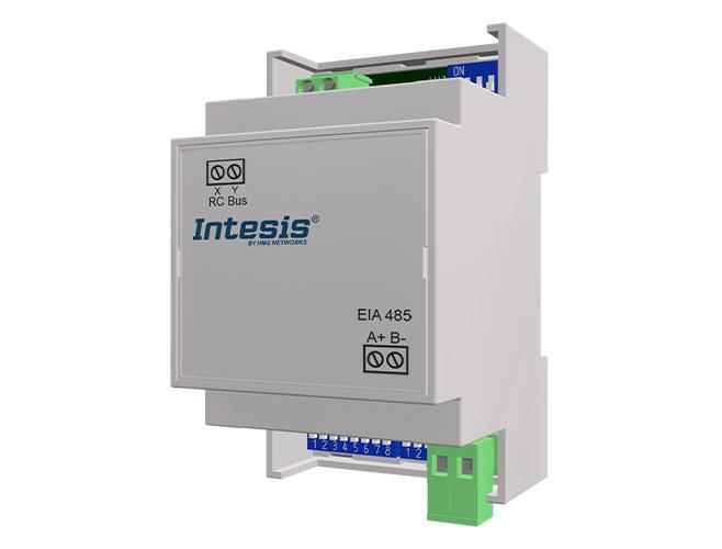 Mitsubishi Heavy Industries FD and VRF systems to Modbus RTU Interface - 1 unit, Intesis INMBSMHI001R000