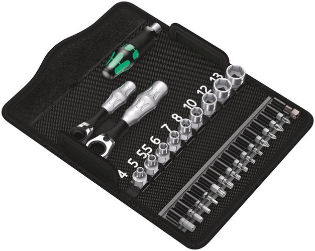 Kraftform Kompakt Zyklop Mini 2, 1 x 1/4"x87.0; 1 x 107; 1 x 1/4"x78; 1 x 1/4"x25; 1 x PH 1x25; 1 x PH 2x25; 1 x PZ 1x25; 1 x PZ 2x25; 1 x TX 10x25; 1 x TX 15x25; 1 x TX 20x25; 1 x TX 25x25; 1 x TX 30x25; 1 x TX 40x25; 1 x 3.0x25; 1 x 4.0x25; 1 x 5.0x25;  05135918001
