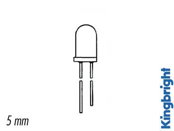 5mm phototransistor water - clear 940nm L-7113P3C 5410329394639; 5410329394639