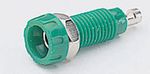 Laboratory socket Ćø4mm Green-140-61-859 140-61-859