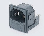 Plug C14+ fuse holder-143-22-343 143-22-343