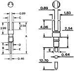 DIL socket 1 PU=Pack of 100 pieces-148-17-987 148-17-987