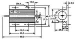 Wirewound resistor 100 Ohm 100W Ā± 5%-160-68-183 160-68-183