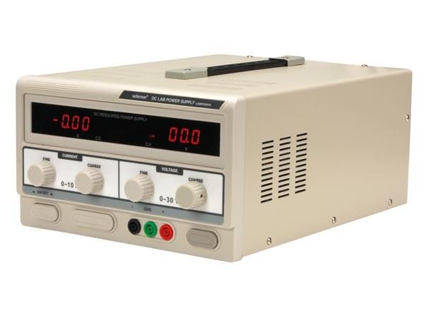 DC LAB POWER SUPPLY 0-30 VDC / 0-10 A MAX WITH DUAL LED DISPLAY LABPS3010 5410329595272; 5410329595272