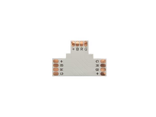 T SHAPE FLEXIBLE PCB CONNECTOR - 10 mm RGB COLOUR LCON22 5410329603465; 5410329607388