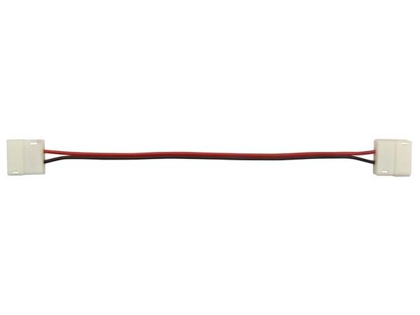 CABLE WITH PUSH CONNECTORS FOR FLEXIBLE LED STRIP - 8 mm MONO COLOUR LCON26 5410329603502; 5410329607425