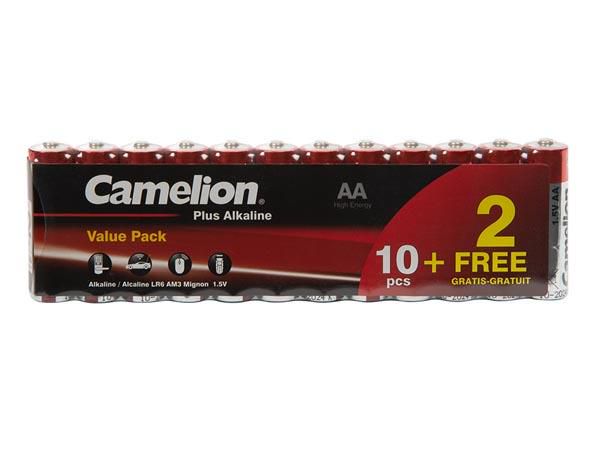 ALKALINE AA PROMO PACK (10+2 pcs) / LR6 1.5 V - 2800 mAh LR6C/102 0849198005486