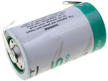 Lithium Battery R20 (D) LS33600CNR 3.6V 17000mAh Solder rad. Saft LS33600CNR