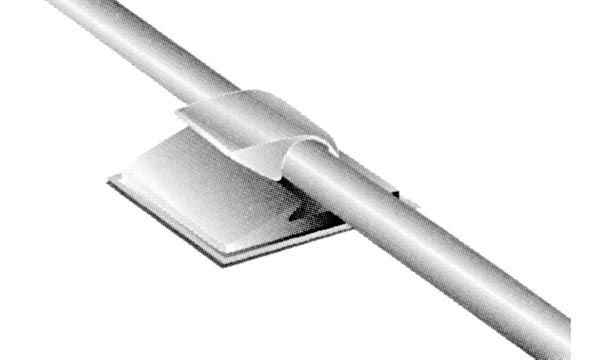 ADHESIVE CABLE FIXING - ╪á5.8á-á6.5ámm / 20áxá18ámm / 10ápcs. MMP002 5410329239381; 5410329272692