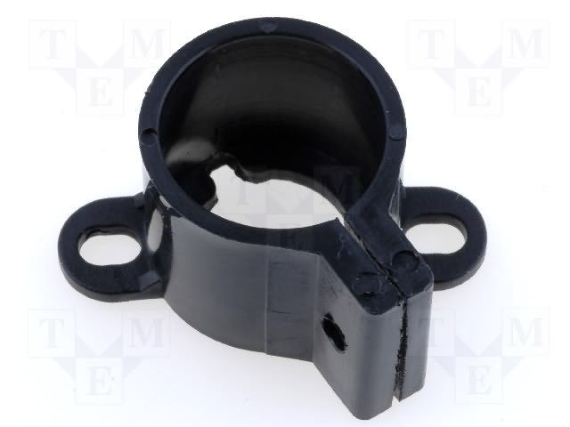 Mounting clamp; vertical; for large capacitors fastening; D: 4mm SR PASSIVES OBJ50