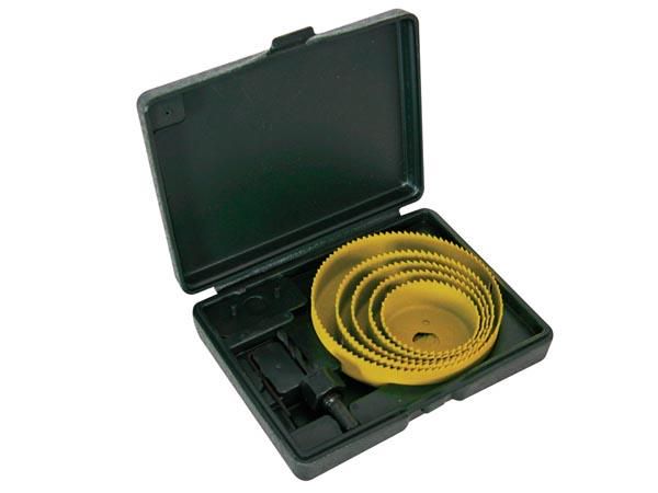 HOLE SAW SET - 8 pcs P1017 5410329416409; 5410329536121