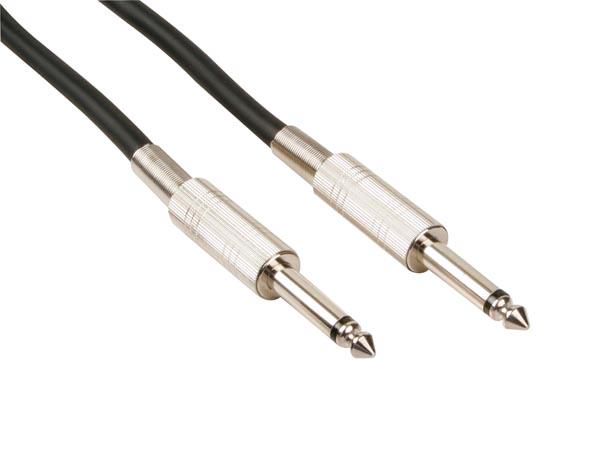 SPEAKER CABLE - JACK 6.35 mm to JACK 6.35 mm - MONO - 3 m - BLUE PAC135 5410329436728; 5410329495817; 5410329540975