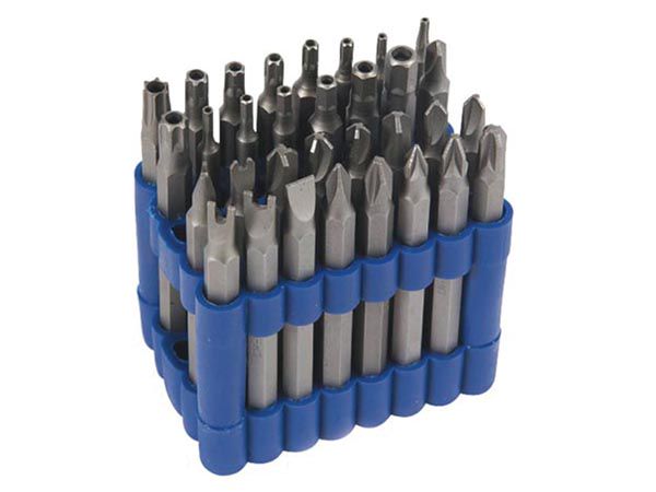 SECURITY BIT SET (7.5 cm) - 32 pcs PBS03 5410329373825; 5410329490744; 5410329528140