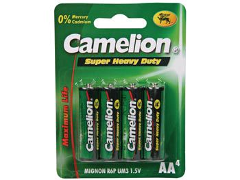 ZINC CARBON AA / LR6 1.5V-960mAh (4pcs/bl) R6C 4260033156303; 5410329487409; 5410329284626