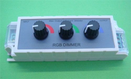 RGB LED controller 12-24Vdc 3x3A 12V/108W 24V/216W EE-11-306