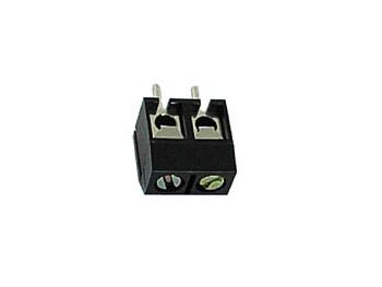 SCREW CONNECTOR PRINT, 2 POLES, LOW TYPE, 5mm PITCH SCREW02BL 5410329222277; 5410329484507; 5410329509972
