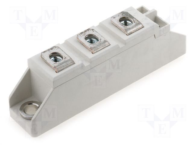Module: diode; double series; 1.2kV; If: 100A; SEMIPACK1; A33; screw SEMIKRON DANFOSS SKKD100/12