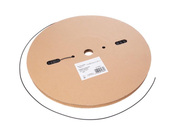 Shrinkabel tube 1.5 mm - black ST16BKL 5410329316853