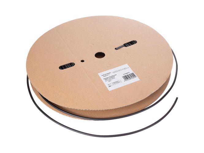 Shrinkable tube 4.8 mm - black ST48BKL 5410329316914; 5410329485757; 5410329512989