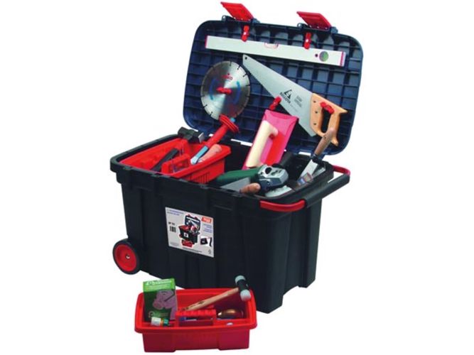 TAYG Toolbox on wheels with tray, 775x472x493 mm, 180 L TG53 8412796153006; 8412796153006