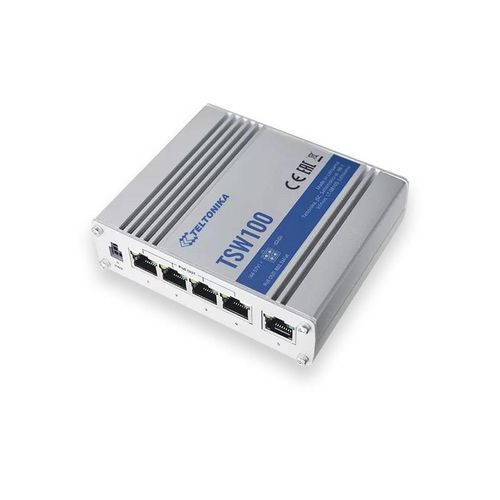 5 Port 4 Poe ports Switch TELTONIKA TSW100 SWITCHTELTSW100