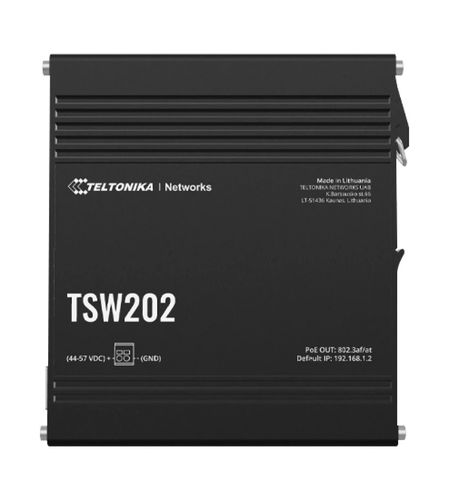 8-port industrial switch TELTONIKA TSW202000000 (PoE) SWITCHTELTSW202000000