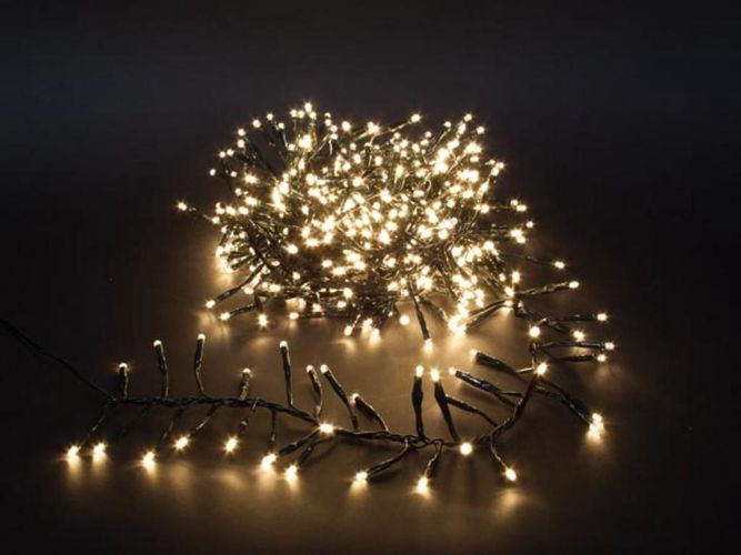 Twistlight LED - 6 m - 510 warm white lamps - black wire - 31V TWL-LED-6-510-31V-UW 5420046528439