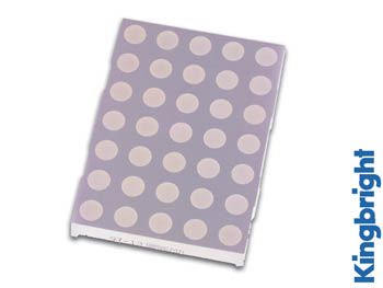 100mm DOT MATRIX DISPLAY COLUMN ANODE RED TA40-11EWA 5410329227227; 5410329227227