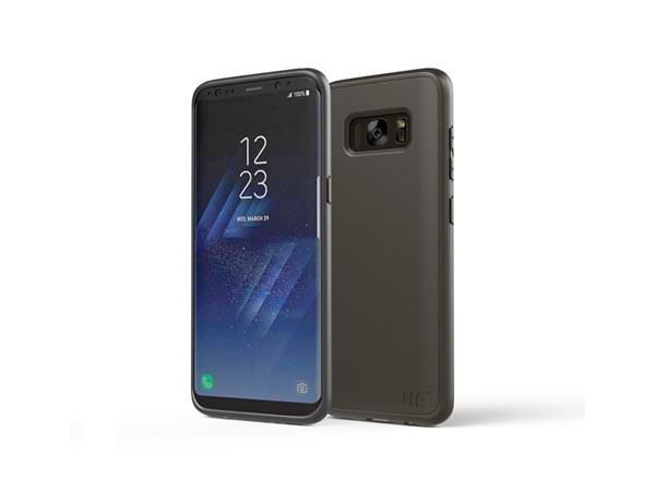 EXELIUM - MAGNETIZED PROTECTIVE CASE FOR WIRELESS CHARGING - SAMSUNG« GALAXY S8 PLUS - BLACK UPMSS8PB 3700470002401; 3700470002401
