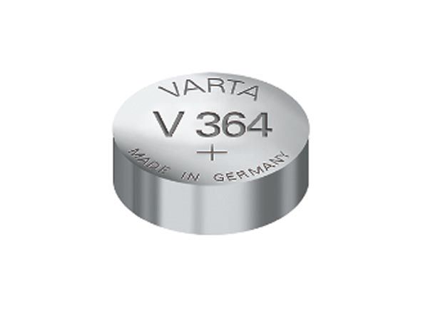 WATCH BATTERY 1.55V-20mAh SR60 364.801.111 (1pc/bl) V364 4008496245734