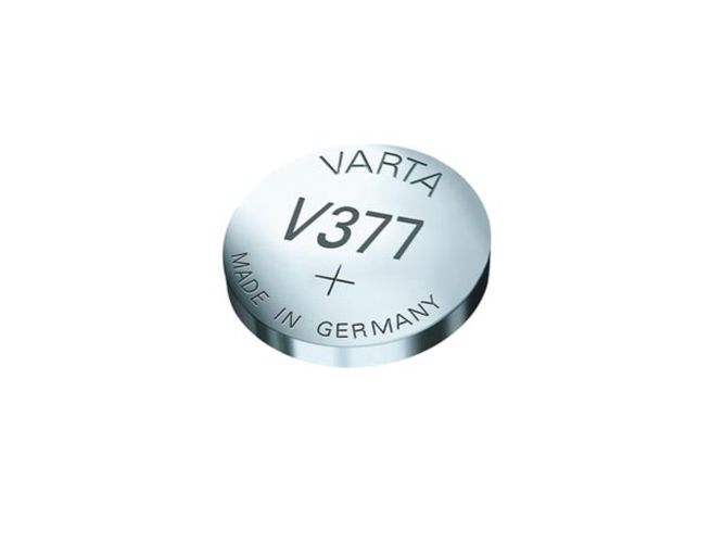 WATCH BATTERY 1.55V-24mAh SR66 377.801.111 (1pc/bl) V377 4008496273423