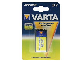 Ni-MH E-BLOCK 9.0V-200mAh 56722.101.401 (1pc/bl) V7/8H/20 4008496550814