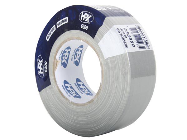 Professional cloth tape - 50mm x 50m - silver VDLHPX5050S2 5407004564692