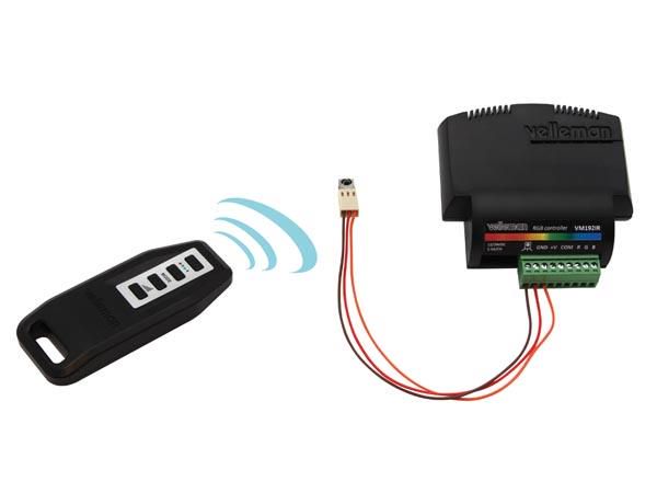 RGB LED CONTROLLER - IR VERSION VM192IR 5410329553197