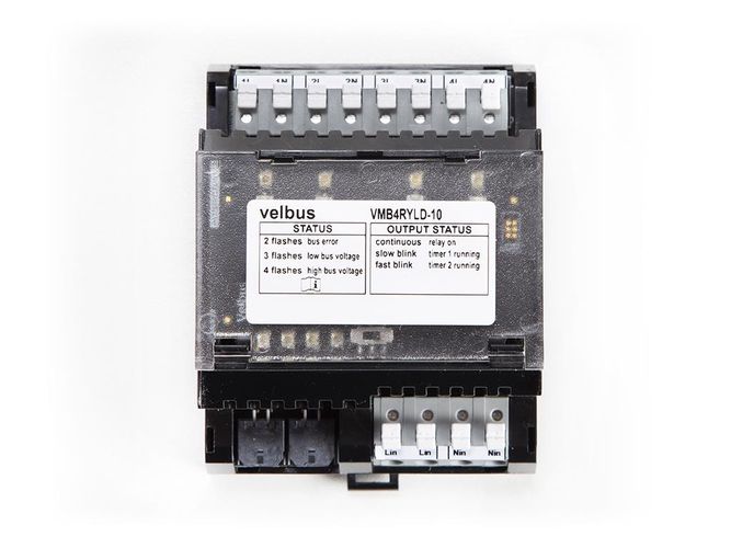 Four-channel relay module with voltage outputs VMB4RYLD-10 5410329756291