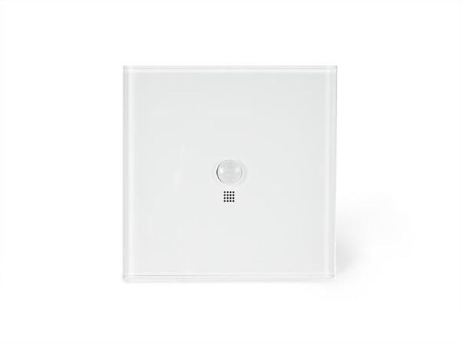 Edge Lit control module with 1 touch key and built-in motion and twilight sensor (White Edition) VMBEL1PIR-W-20 5410329757298