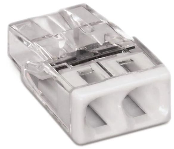 Terminal block 2x0.5-2.5mm² 400V 24A WAGO JL/2273-202 4050821027843